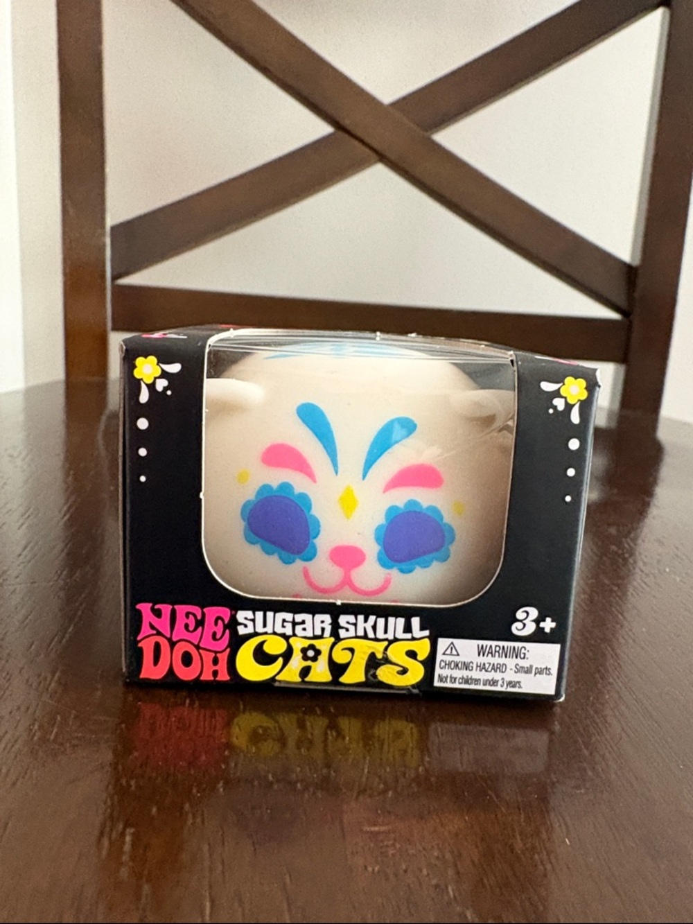 NeeDoh Sugar Skull Cat - NIB